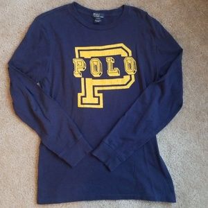 Ralph Lauren blue label long sleeve shirt xl